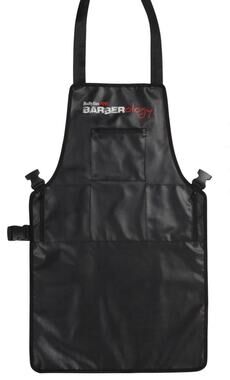 Babyliss Pro Barberology Industrial Barber Apron Zipper Black 34x21" New